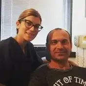 Paziente dello studio con la Dott.ssa Anna Ascoli