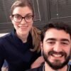 Dottoressa Anna Ascoli con paziente odontoiatrico in studio Ancona